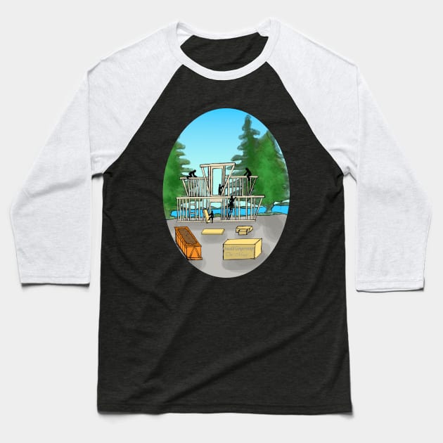 Construction Baseball T-Shirt by Royal Ease